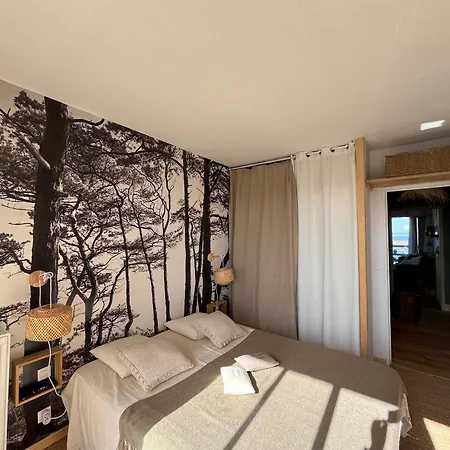 - T3 Avec Terrasse, Vue Et Parking - Fr-1-319-593 Apartamento Arcachón