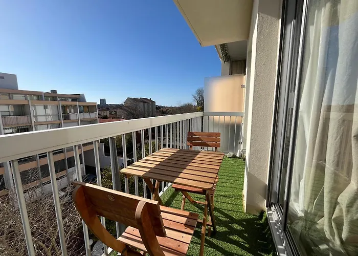 - T3 Avec Terrasse, Vue Et Parking - Fr-1-319-593 Apartment *